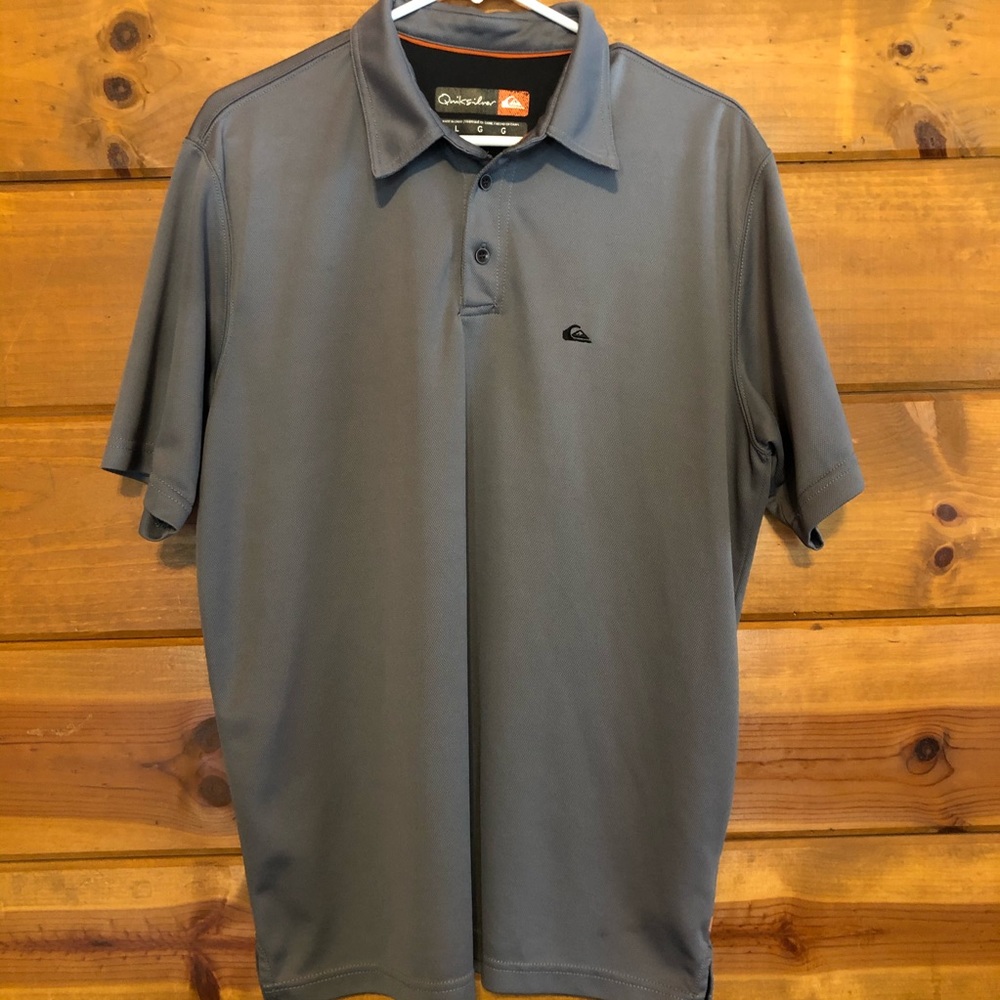 Grey quicksilver polo